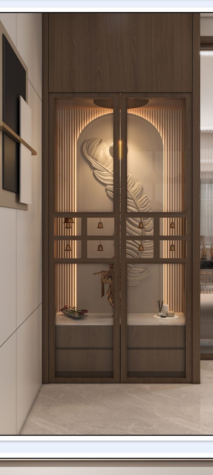 PVC Pooja Cupboards